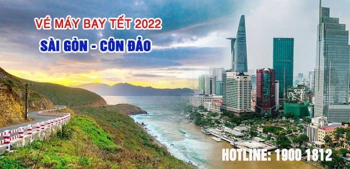 Vé máy bay Tết Sài Gòn Côn Đảo 2022