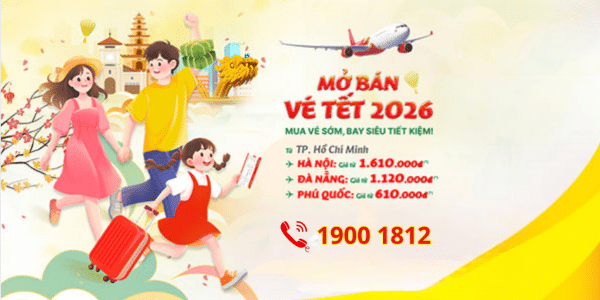 Chương trình khuyến mãi Tết của Vietjet
